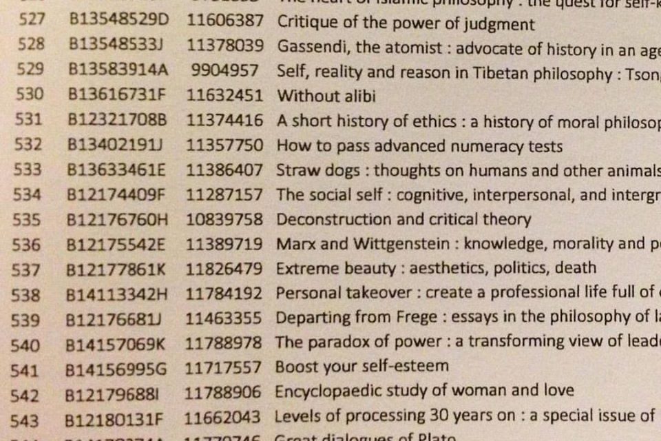 OutPost 117: Rehoming Books