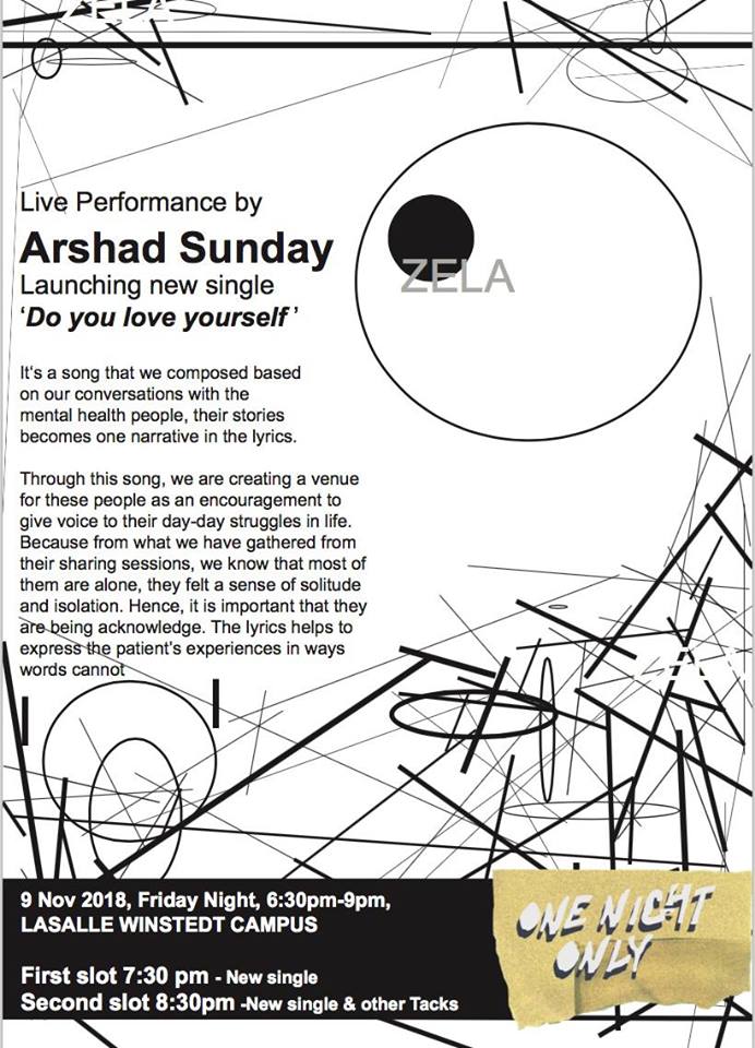 Learning Project: Do you Love Yourself by Zela & Arshad Sunday at Winstedt Campus, Nov 9, 2018