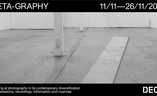Group Exhibition: META-GRAPHY at Objectifs, 11 – 26 Nov, 2017